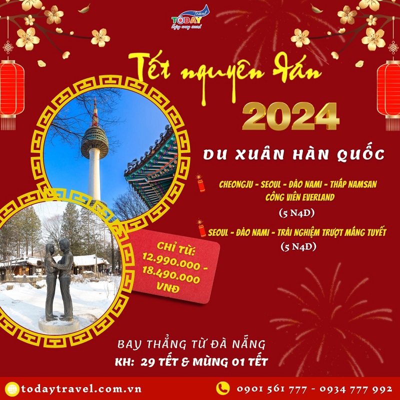 Tour Tết Nguyên Đán tại Hàn Quốc